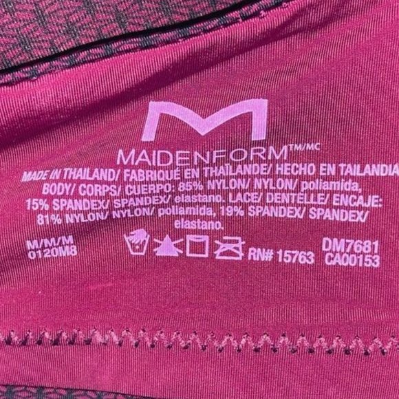 Maidenform Semi Embellished wireless bra - Picture 9 of 12